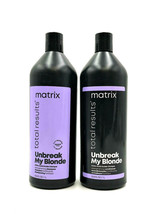 Matrix Total Results Unbreak My Blode Strengthening Shampoo & Conditioner 33.8oz - $59.35