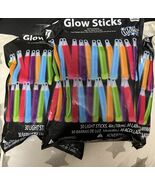 30 Glow Sticks  4&quot; Lanyards Multi Use  for Parties Camping Hiking - $17.99