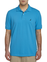 Nautica Stretch Piqué Polo Shirt Size 2XLT Colors: Royal Blue And Navy Blue - £41.40 GBP