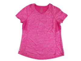 Danskin Now Womens Semi Fitted Running Jogging Workout Top Shirt Pink XL - £8.07 GBP