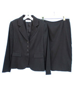 TAHARI Arthur S. Levine 2 PIece Skirt Suit Size 10 Geometric Jacquard Twill - £37.35 GBP