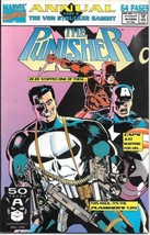 The Punisher Comic Book Volume 2 Annual #4 Marvel Comics 1991 NEAR MINT - $3.99