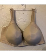 Vanity Fair 44D Womens Beige Wireless Sports Bra Lightly Padded Contour Cup - €8,58 EUR