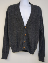 Vintage Iredell County Men&#39;s Size XL Cardigan Sweater Made in USA Grunge... - £46.77 GBP