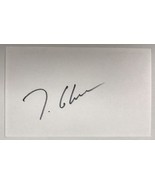 Tom Glavine Signed Autographed 3x5 Index Card - Baseball HOF - £11.78 GBP