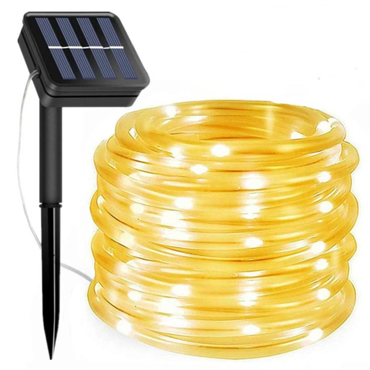 LED Solar Light Outdoor Waterproof Fairy String Lights Gar 100 LED Garden Lamp C - £58.56 GBP