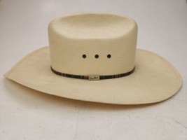 Resistol George Strait Self Conforming Cowboy Hat Mens 7 1/2 Texas USA Made - £47.74 GBP