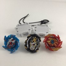 Beyblade Burst Super King Surge Spinning Top Lot Ripcords Launchers Game Hasbro - £27.65 GBP