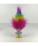 DreamWorks Trolls Party Hair Poppy Sounds Phrases Telescopic Rainbow Hai... - $25.69