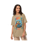 Unisex Oversized T-Shirt - Panic Khaki - $82.04 CAD