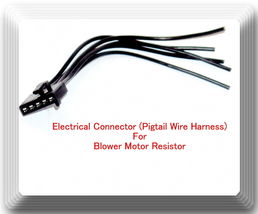 5 Wire Harness Pigtail Connector For Blower Motor Resistor Fits: GM Ford Lincoln - £7.85 GBP