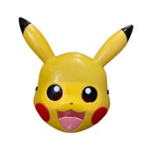 Pokemon 2018 Pikachu Costume Halloween Mask Plastic - £11.98 GBP