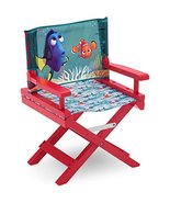 Finding Dory Director&#39;s Chair Kids New Wood, Fabric Multicolor Toddler - £19.66 GBP