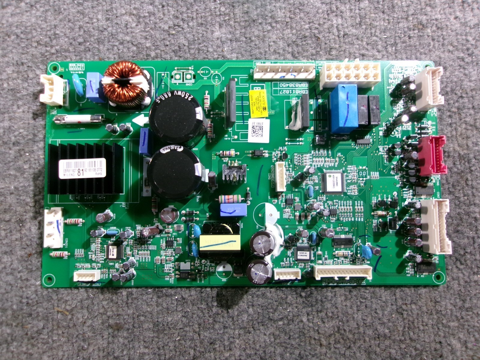 LG Refrigerator Electronic Control Board - EBR79267101