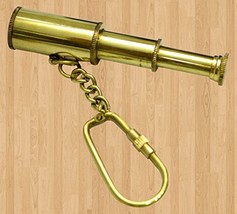 NauticalMart Brass Telescope, Key Chain Wholesale Lot of 100pcs - £86.27 GBP