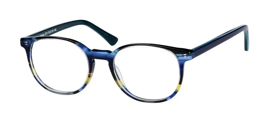 Iota Parker Eyeglasses Eye Glasses E13 Blue Authentic New 50 mm Unisex - $2,712.74 MXN