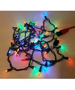 Multi Color Faceted Mini String Lights 60 Bulbs Christmas Indoor/Outdoor... - £15.95 GBP
