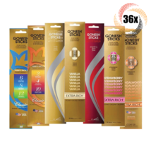 36x Packs Gonesh Variety Scent Incense Sticks | 20 Sticks Per Pack | Mix &amp; Match - £49.41 GBP