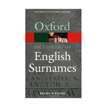 A Dictionary of English Surnames (Oxford Paperback Reference) P.H. Reaney R.M. W - £12.70 GBP