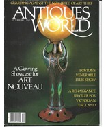 Antiques World Magazine-Oct.  1981-Art Nouveau, Renaissance Jeweler England - $12.50