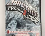 ATARI 2006 Roller Coaster Tycoon 3 Platinum PC CD-Rom Video Game Soaked ... - $13.85