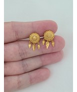 22k gold Thai / Laos earring handmade from Thailand ##96 - £796.46 GBP