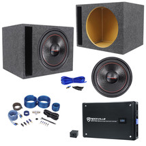 American Bass XD-1522 2000w 15" Subwoofer+Vented Sub Box+Mono Amplifier+Wires - £488.31 GBP