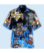 V8 Supercharger Engines drag race muscle car motorsport Hawaiian shirts ... - $39.70 CAD