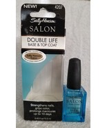 Sally Hansen Salon #4207 DOUBLE LIFE Base &amp; Top Coat Polish .45 oz/13.3m... - $242.83 MXN