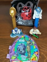 Star Wars Toy Lot - PEZ, McDonald&#39;s, Hasbro, and more... C3PO (Hungary)  R2D2  - £23.38 GBP