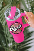 Rose Mama Leopard Print Stainless Steel Insulate Cup with Handle 40oz - $512.91 MXN