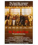 St. Elmo's Fire original 1985 vintage one sheet poster - $150.00