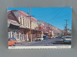 Vintage Postcard - C Street Virginia City Nevada - Continental Card - $15.00