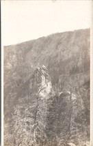 RPPC Unique View of Cliff Mountain with Native American Face? Postcard X8 - £15.76 GBP
