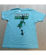 Hunter X Hunter Mens T-Shirt - Gon Jumping Attack Under Logo Mint Green ... - $15.96 CAD