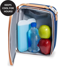 XL Slim Ice Packs 4 Pack - Quick Freeze Reusable Ice Packs for Lunch Boxes - £13.30 GBP