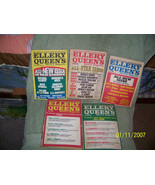 lot of {5} vintage 70&#39;s mystery magazines { elllery queen} - £7.81 GBP