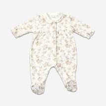 Kids Floral Velour Pajama Onesie - £51.55 GBP