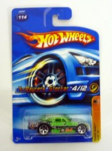 Hot Wheels X-Raycers Stockar #114 Track Aces 4 of 12 Green Die-Cast Car 2006 - £2.32 GBP
