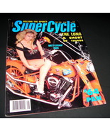 SUPER CYCLE Motorcycle MAGAZINE May 1989 &#39;64 Pan Belting Sporty Battlesh... - $27.29 CAD