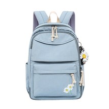 Fashionable Korean Student Schoolbag All-match Casual Backpack Nylon Waterproof  - £42.75 GBP