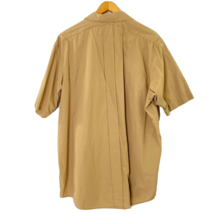 Sean John Shirt Mens size XXL Original Fit Button Front Short Sleeved Kh... - £21.54 GBP