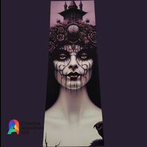 Crimson Widow Bookmark – Gothic Haunted Art - $54.19 MXN