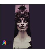 Crimson Widow Bookmark – Gothic Haunted Art - $54.19 MXN