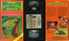 Sing Along Songs - Bare Necessities Vhs Disney Video Tested - £7.78 GBP