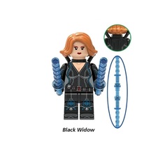 Black Widow Action Minifigures Block Building Toys - £3.86 GBP