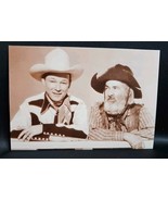 Vintage Roy Rogers and Gabby Hayes Western Movie Postcard Ludlow Publici... - €15,57 EUR
