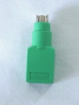 USB Female to PS2 PS/2 Microsoft Male Adapter Converter for Mouse - £2.35 GBP