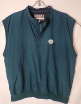 Zero Men L Zero Restriction Golf Outwear USA Green Vest  Medinah Country... - $32.71