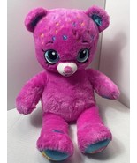 Build a Bear (BAB) Shopkins Sparkle D&#39;Lish Donut Plush Pink Heart Sprink... - £9.88 GBP
